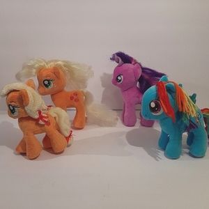 My Little Pony- plush. Lot of 4.